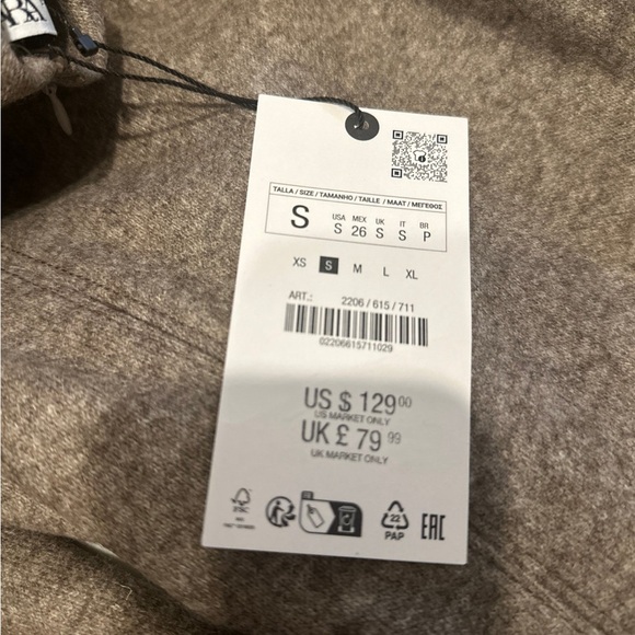 Wool blend Dress ZW Collection - Picture 9 of 11